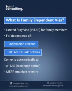 What is Indonesia Family Dependent Visa